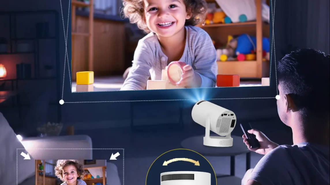 Small Space, Big View—Eight Tips for Choosing a Household Projector!