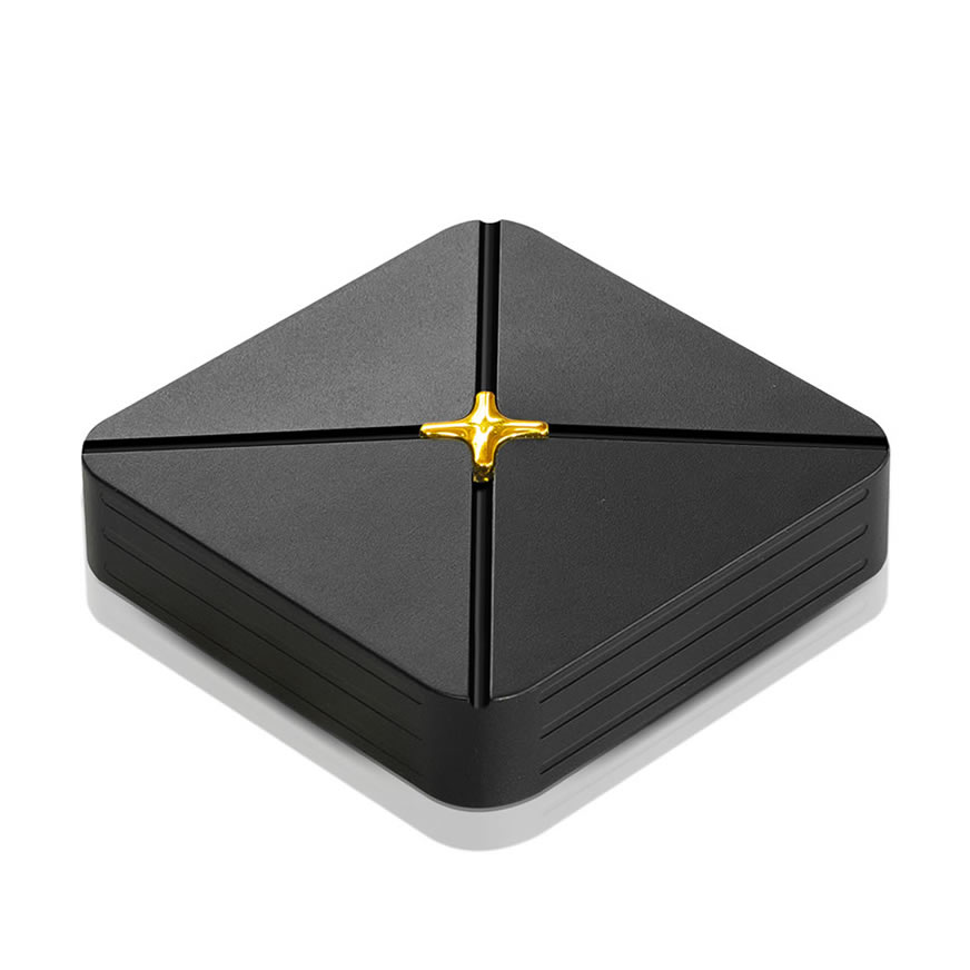 Boîte TV Réseau HLQ-PLUS, Processeur Quad-Cœur Premium Amlogic S905X3 1,8GHz, 2GB DDR4+8GB/32GB/64GB eMMC, WiFi Double Bande & Bluetooth, Décodage 4K@60fps HDR10, Lecteur Intelligent Android 9.0-14